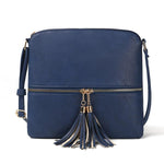 Load image into Gallery viewer, Medium Crossbody Bag with Tassel
