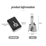 Load image into Gallery viewer, Safe Touch Stainless Steel Nose Hair Trimmer
