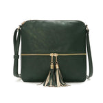 Load image into Gallery viewer, Medium Crossbody Bag with Tassel
