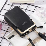 Load image into Gallery viewer, 2020 New Fashion Women Phone Bag Solid Crossbody Bag
