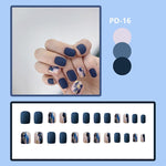 Load image into Gallery viewer, Full Cover Fake Nail Tips (24 PCs)
