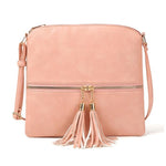 Load image into Gallery viewer, Medium Crossbody Bag with Tassel
