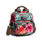 Load image into Gallery viewer, Leisure Style Flower Pattern Backpack
