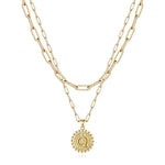 Load image into Gallery viewer, Gold Initial Necklaces for Women
