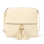 Load image into Gallery viewer, Medium Crossbody Bag with Tassel
