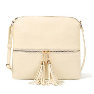 Medium Crossbody Bag with Tassel