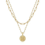 Load image into Gallery viewer, Gold Initial Necklaces for Women
