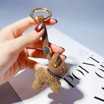 Load image into Gallery viewer, Luxury French Bulldog Keychain
