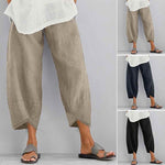 Load image into Gallery viewer, Women Casual Cotton Pants
