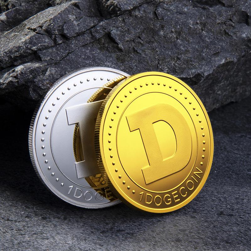 UV Color Printing Dogecoin Commemorative Coin