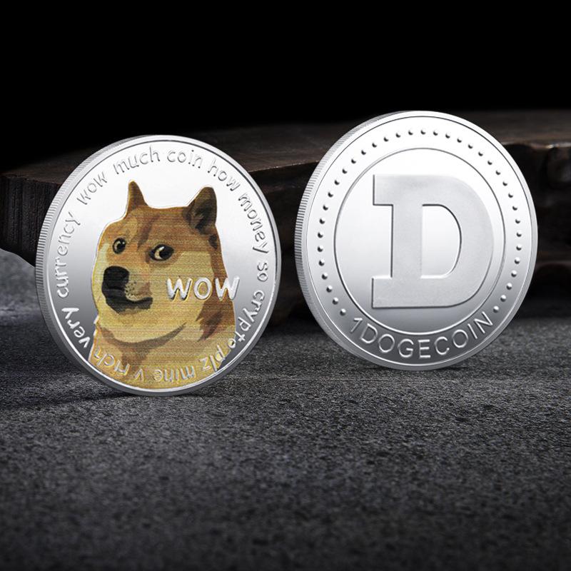 UV Color Printing Dogecoin Commemorative Coin