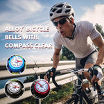 Load image into Gallery viewer, Compass bicycle bell
