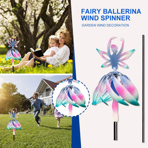 Fairy Ballerina Wind Spinner