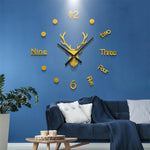 Load image into Gallery viewer, 3D Creative Acrylic Hanging Clock
