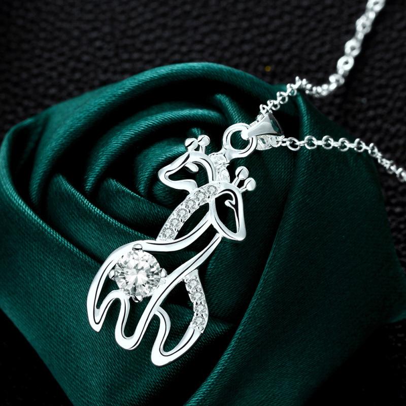 Graceful Love Giraffe Necklace