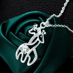 Load image into Gallery viewer, Graceful Love Giraffe Necklace
