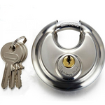 Load image into Gallery viewer, Stainless Steel Mini Round Lock
