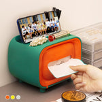 Load image into Gallery viewer, New multifunctional creative cute magnetic plastic tissue box
