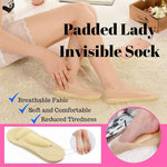 Load image into Gallery viewer, 3D Foot Massage Padded Lady Invisible Socks
