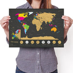 Load image into Gallery viewer, Scratch the World Map
