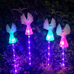 Load image into Gallery viewer, Solar-Powered LED Angel Light
