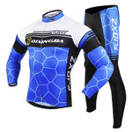 Load image into Gallery viewer, Summer wicking long-sleeved cycling suit
