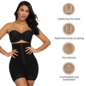 High Waist Compression Girdle Bodysuit BodyShaping Panties