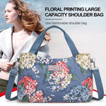 Load image into Gallery viewer, Floral Printing Large Capacity Shoulder Bag
