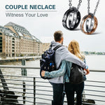 Load image into Gallery viewer, Eternal Love Titanium Steel Couple Necklace
