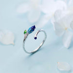 Load image into Gallery viewer, Flower Bud 925 Sterling Sliver Ring
