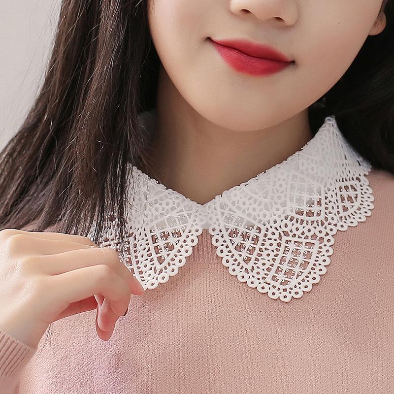 Lady Shirt False Lace Collar