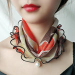 Load image into Gallery viewer, Pearl Lace Variety Scarf
