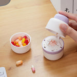 Load image into Gallery viewer, 2 In 1 Portable Pill Cutter Storage Container
