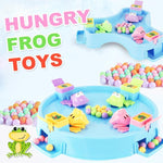 Load image into Gallery viewer, Family Toy- frog eating peas
