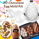 Load image into Gallery viewer, 3D Chocolate Egg Mold Kit
