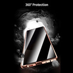 Load image into Gallery viewer, Samsung Anti-Peep Tempered Glass Phone Case
