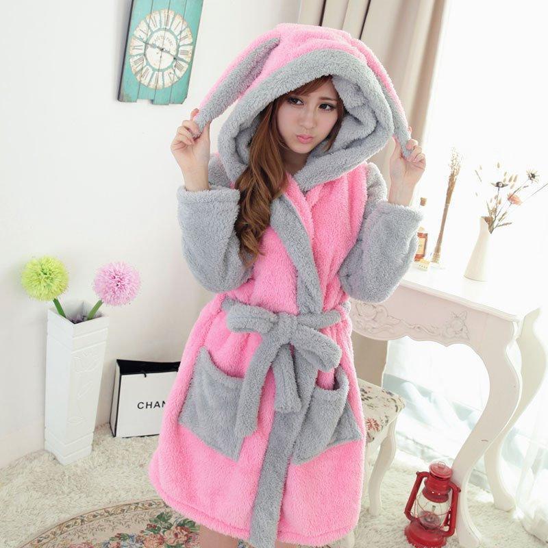 Bunny Fleece Robe