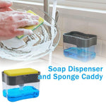 Load image into Gallery viewer, Soap Dispenser and Sponge Caddy
