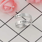 Load image into Gallery viewer, Thin Wrap Adjustable Ring
