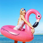 Load image into Gallery viewer, Inflatable Flamingo Pool Float
