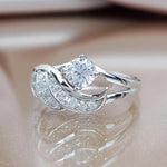 Load image into Gallery viewer, Angel&#39;s Wing Embrace Ring
