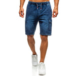 Load image into Gallery viewer, Men Fashion Denim Shorts
