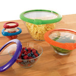 Load image into Gallery viewer, Reusable Fresh-keeping Silicone Lids - 5 pieces
