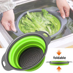 Load image into Gallery viewer, Round Foldable Drain Basket
