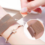 Load image into Gallery viewer, Waterproof Starry Sky Girl Wristwatch
