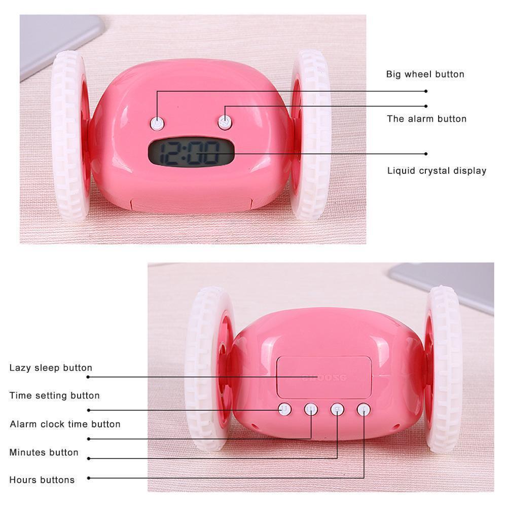 Hide and Seek Runaway Alarm Clock