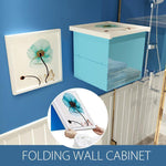 Load image into Gallery viewer, Bathroom Mural Folding Cabinet
