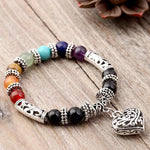 Load image into Gallery viewer, Heart Charm Bracelet For Female
