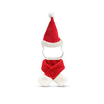 Load image into Gallery viewer, Christmas Decoration Santa Hat with Scarf
