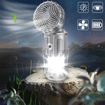 Load image into Gallery viewer, Outdoor LED Camping Light with Fan
